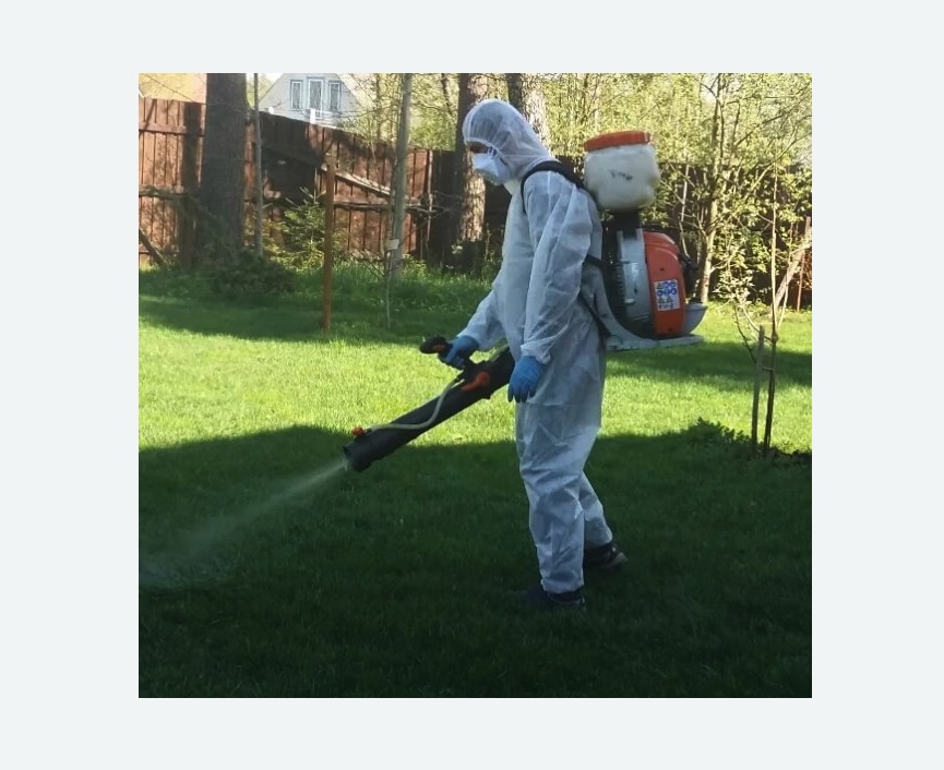 Обработка территории от клещей в Теберде